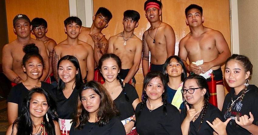 Group Photo of Youth in Hawaii