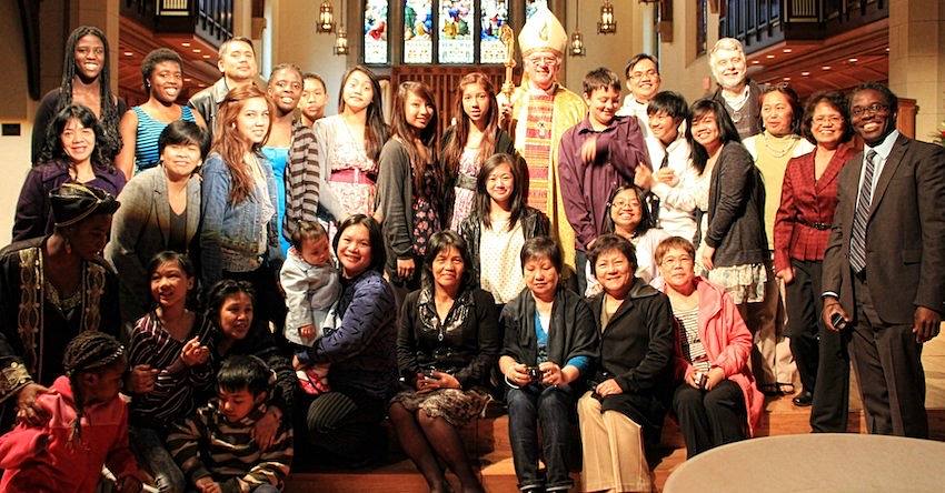 2012 confirmation class group photo