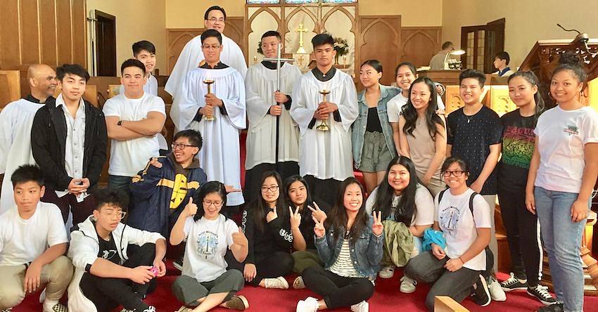 Group photo of the Youth Group